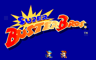 Super Buster Bros. (US 901001) Title Screen